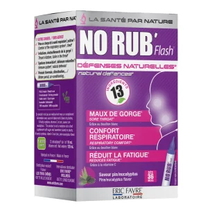 No Rub' Flash d'Eric Favre pas cher - Nutriwellness