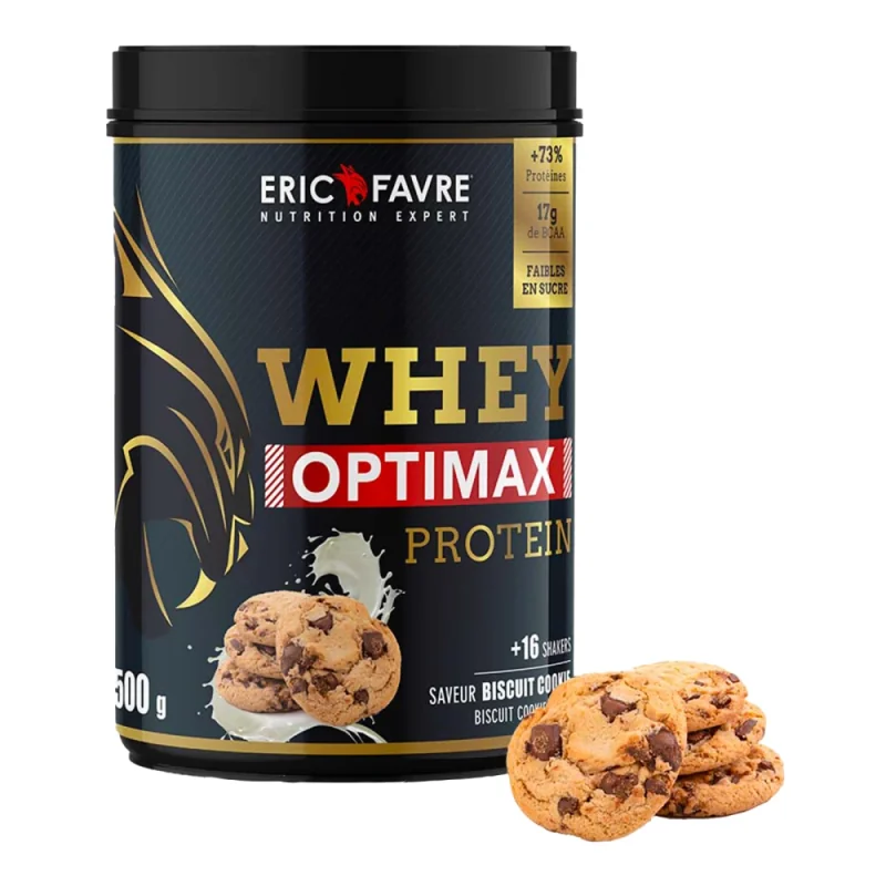 Whey Optimax Protein 500g - Eric Favre
