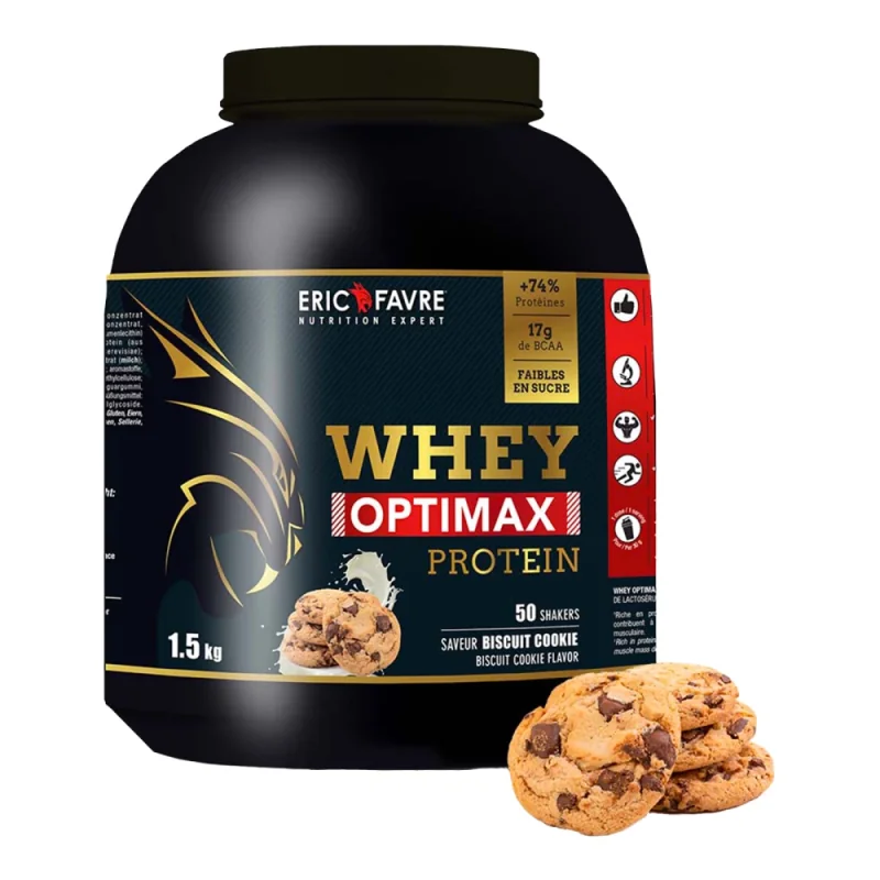 Whey Optimax Protein 1500g - Eric Favre Whey Optimax Protein 1500g - Eric Favre