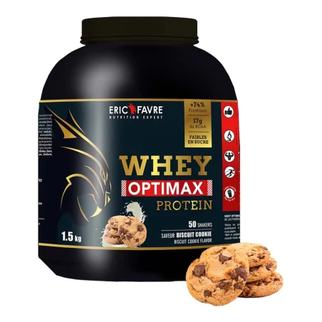 Whey Optimax Protein 1500g - Eric Favre
