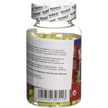 Beta-Glucan - 120 caps de Weider pas cher - Nutriwellness