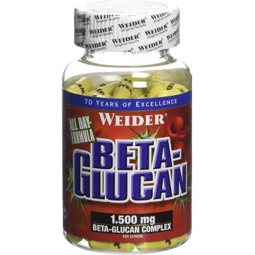 Beta-Glucan - 120 caps de Weider pas cher - Nutriwellness