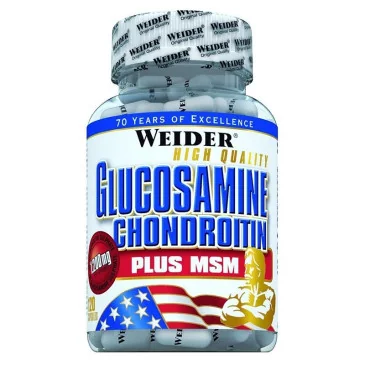 Glucosamine Chondrotin Plus MSM - 120 caps de Weider pas cher