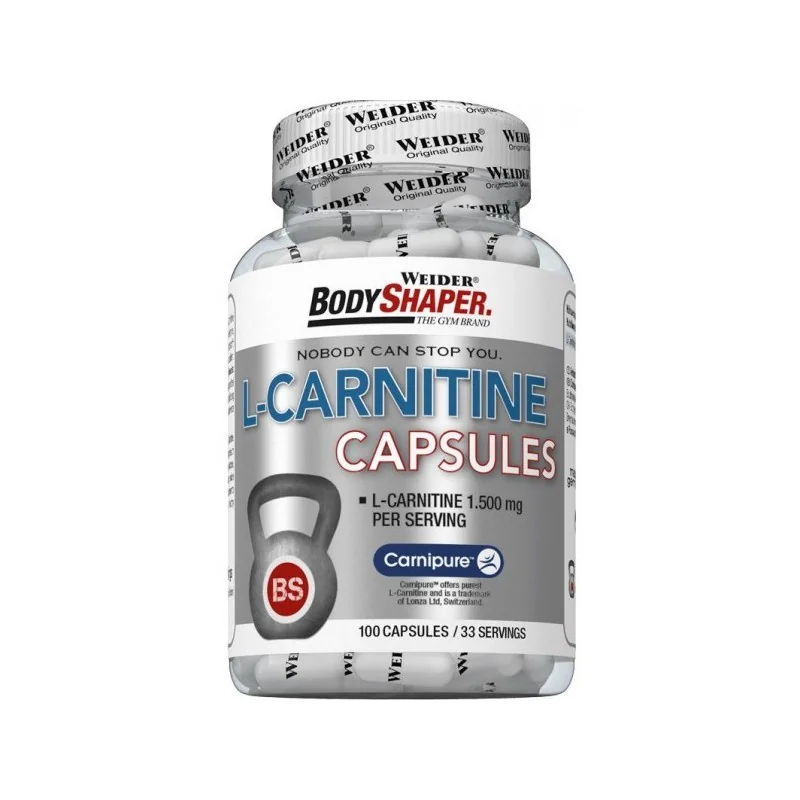 L-Carnitine Capsules - 100 caps - Weider