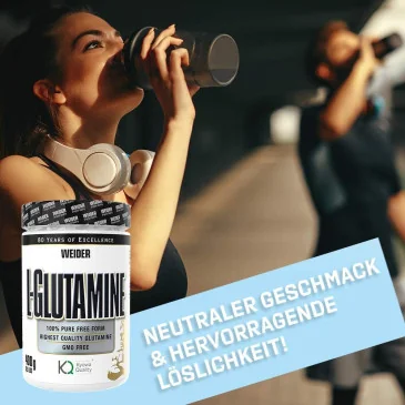L-Glutamine, 100% Pure Free Form - 400 grams de Weider pas cher