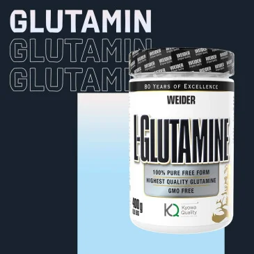 L-Glutamine, 100% Pure Free Form - 400 grams de Weider pas cher