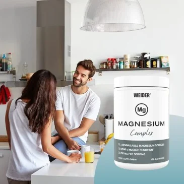 Magnesium Complex - 120 caps de Weider pas cher - Nutriwellness