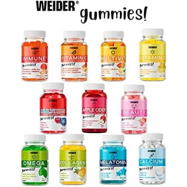 Melatonin, Blueberry - 60 gummies de Weider pas cher - Nutriwellness