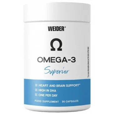 Omega 3 Superior, 1000mg - 90 caps de Weider pas cher - Nutriwellness