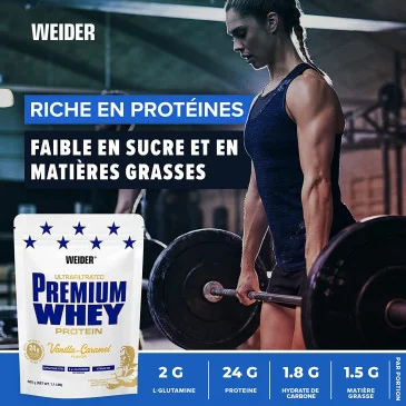 Premium Whey - 500 grams de Weider pas cher - Nutriwellness