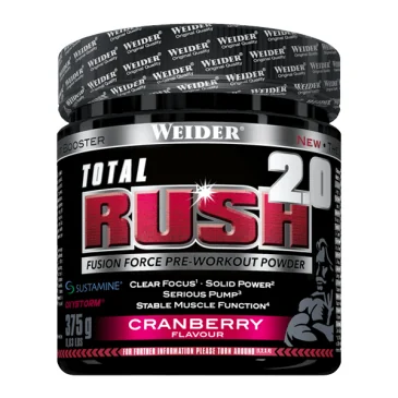 Total Rush 2.0 - 375 grams de Weider pas cher - Nutriwellness