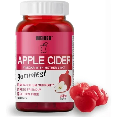 Apple Cider Vinegar Gummies de Weider pas cher - Nutriwellness