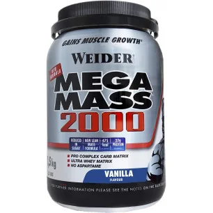 Mega Mass 2000 1,5 kg de Weider pas cher - Nutriwellness