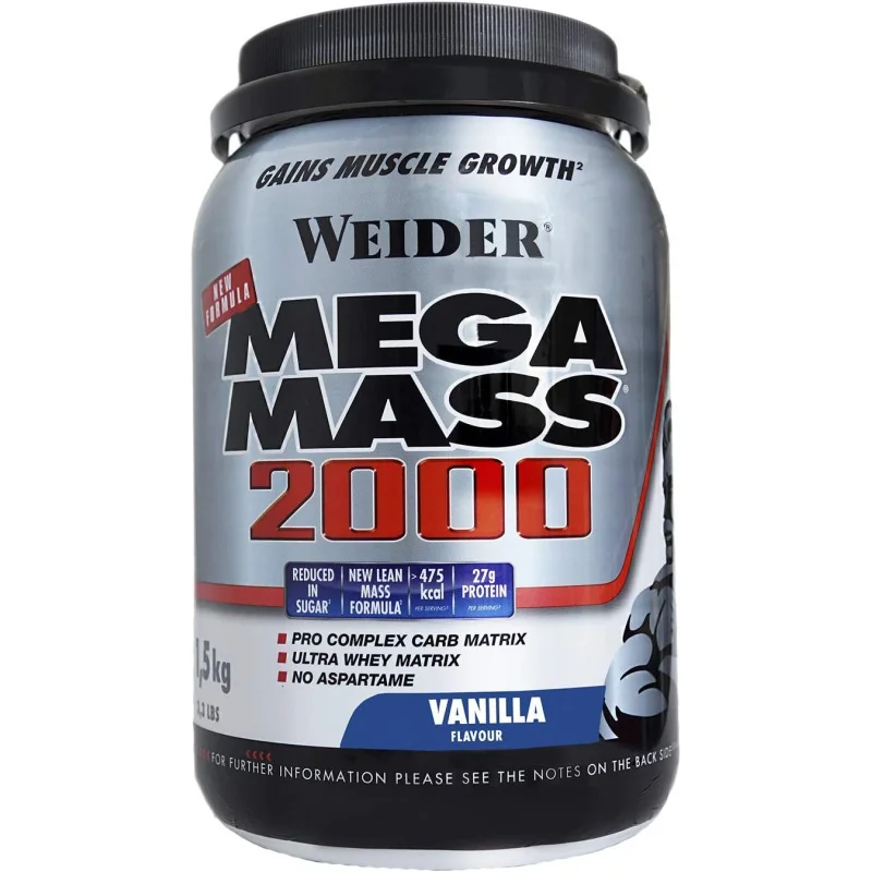 Mega Mass 2000 1,5 kg - Weider Mega Mass 2000 1,5 kg - Weider