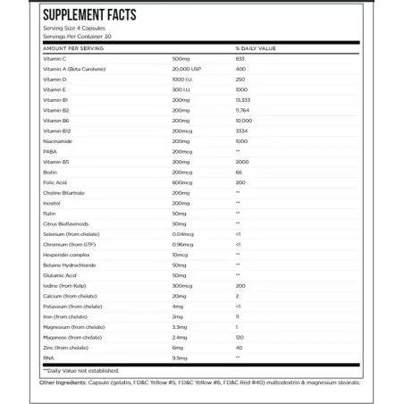 Vita Drive - 120 caps - EFX Sports