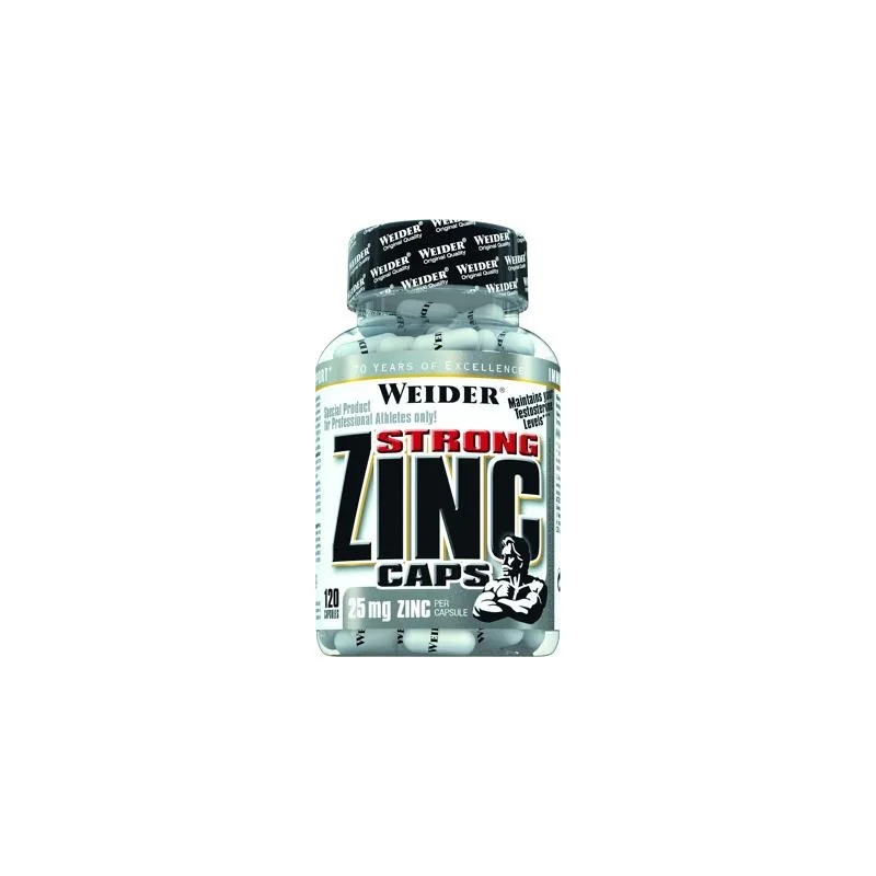 Strong Zinc, 25mg - 120 caps - Weider