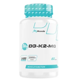 My D3-K2-Mg de MyMuscle pas cher - Nutriwellness