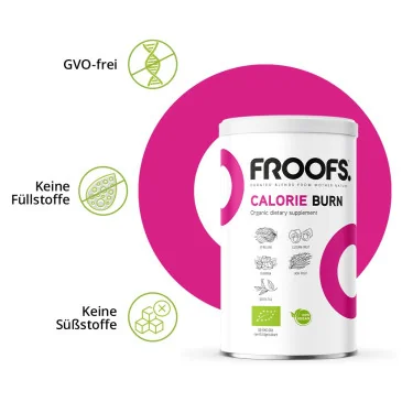 Bio Superfood Calorie Burn de Froofs pas cher - Nutriwellness
