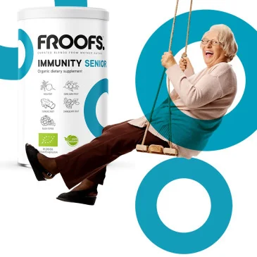 Bio Superfood Immunity Senior de Froofs pas cher - Nutriwellness