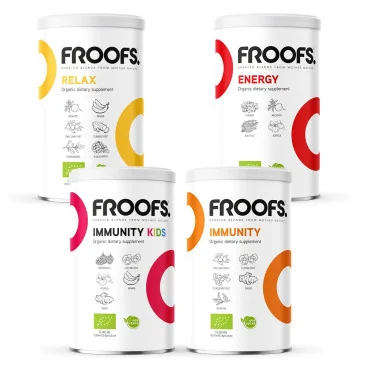 Coffret BIO Superaliments Family de Froofs pas cher - Nutriwellness