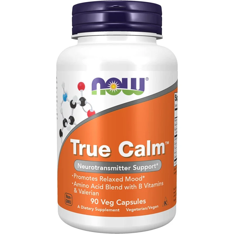True Calm - 90 vcaps - NOW Foods