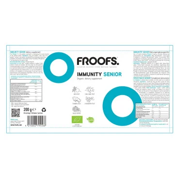 Bio Superfood Immunity Senior de Froofs pas cher - Nutriwellness