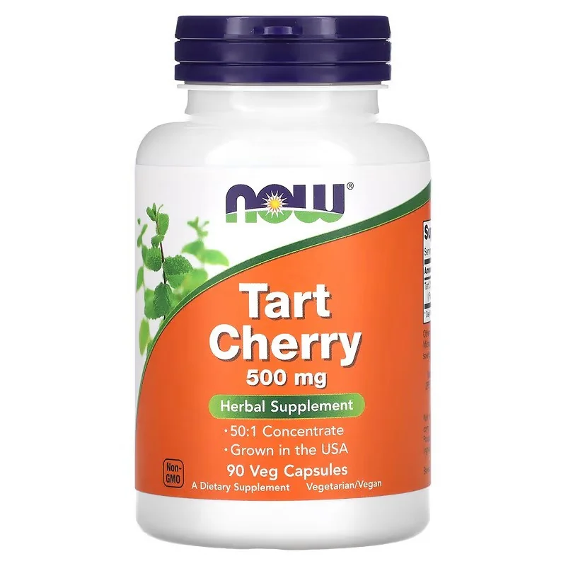 Tart Cherry, 500mg - 90 vcaps - NOW Foods
