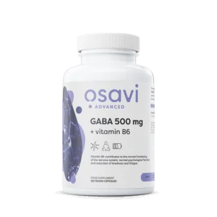 GABA 500mg + Vitamin B6 - 120 vcaps d'Osavi pas cher - Nutriwellness