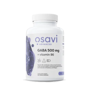 GABA 500mg + Vitamin B6 - 120 vcaps d'Osavi pas cher - Nutriwellness