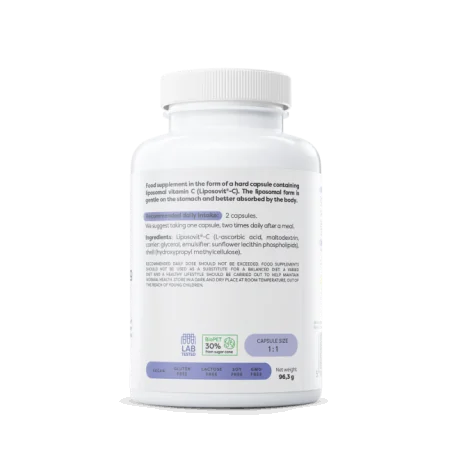 Liposomal Vitamin C, 1000mg - 120 vcaps - Osavi