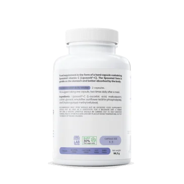 Liposomal Vitamin C, 1000mg - 120 vcaps d'Osavi pas cher