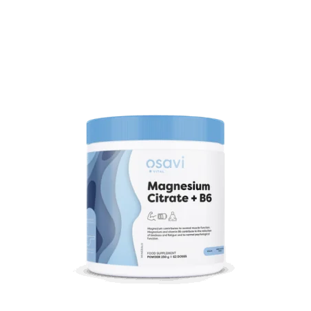 Magnesium Citrate + B6 - Powder - 250 grams d'Osavi pas cher