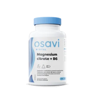 Magnesium Citrate + B6 - 375mg - 90 vcaps d'Osavi pas cher