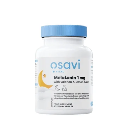Melatonin with Valerian & Lemon Balm - 1mg d'Osavi pas cher
