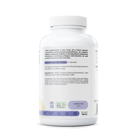 MSM, 1000mg - 120 vcaps - Osavi