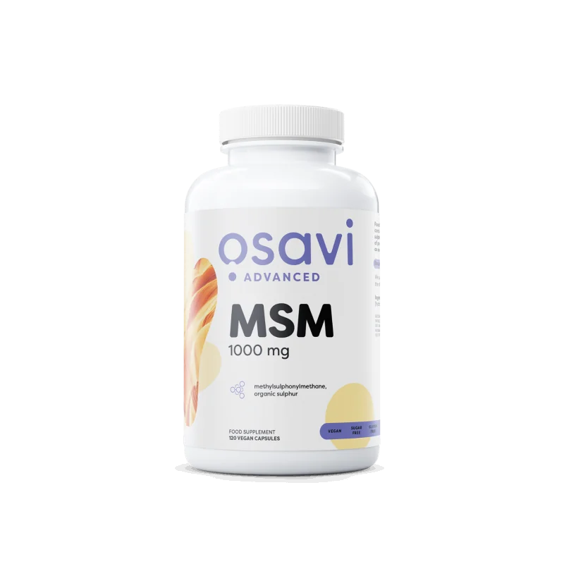 MSM, 1000mg - 120 vcaps - Osavi