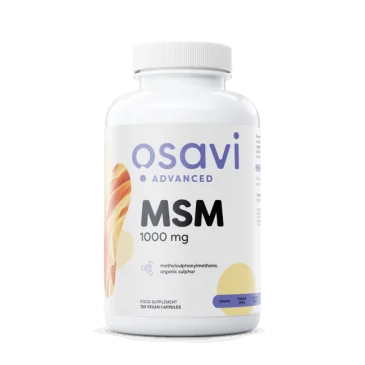 MSM, 1000mg - 120 vcaps d'Osavi pas cher - Nutriwellness