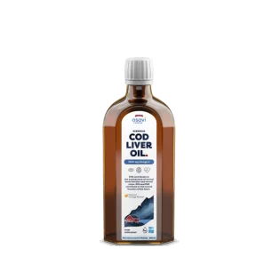 Norwegian Cod Liver Oil - 1000mg Omega 3 (Orange) - 250 ml d'Osavi