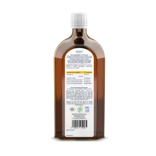 Norwegian Cod Liver Oil Kids - 500mg Omega 3 (Lemon) - 250 ml - Osavi