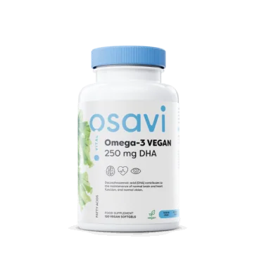 Omega-3 Vegan - 250mg DHA - 120 vegan softgels d'Osavi pas cher