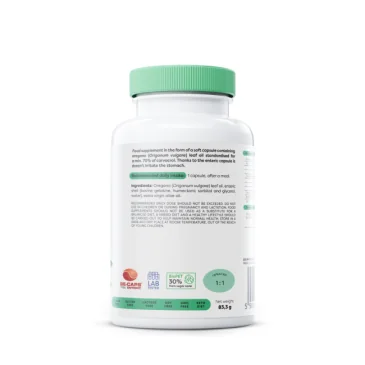 Oregano Oil Carvacrol - 180mg - 120 enteric caps d'Osavi pas cher