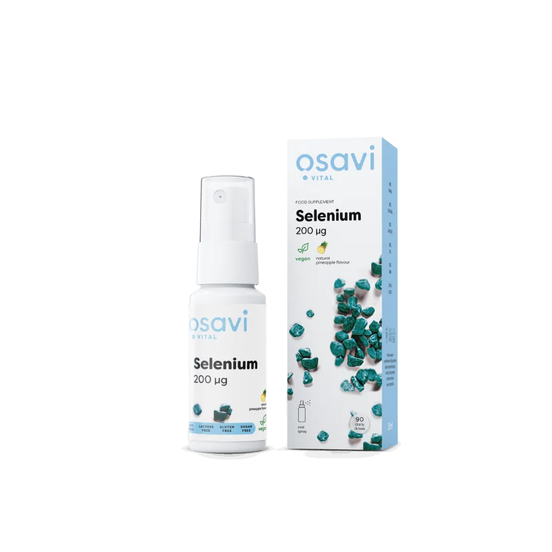 Selenium Oral Spray, 200mcg (Pineapple) - 26 ml - Osavi