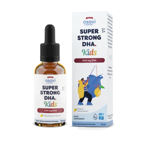Super Strong DHA Kids, 640mg DHA (Lemon) - 50 ml d'Osavi pas cher