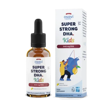 Super Strong DHA Kids, 640mg DHA (Lemon) - 50 ml d'Osavi pas cher