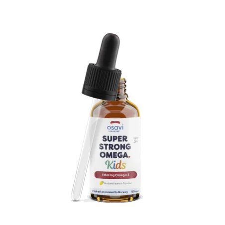 Super Strong Omega Kids, 1160mg Omega 3 (Lemon) - 50 ml - Osavi