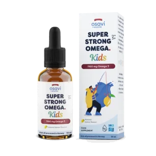 Super Strong Omega Kids, 1160mg Omega 3 (Lemon) - 50 ml d'Osavi