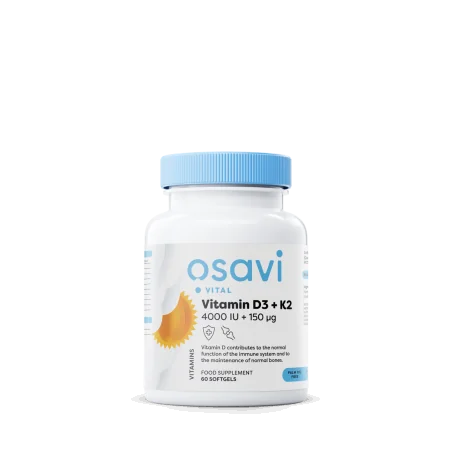 Vitamin D3 + K2 - 4000IU + 150mcg d'Osavi pas cher - Nutriwellness