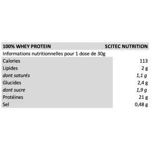 100% Whey Protein Professional 1000g - Scitec Nutrition