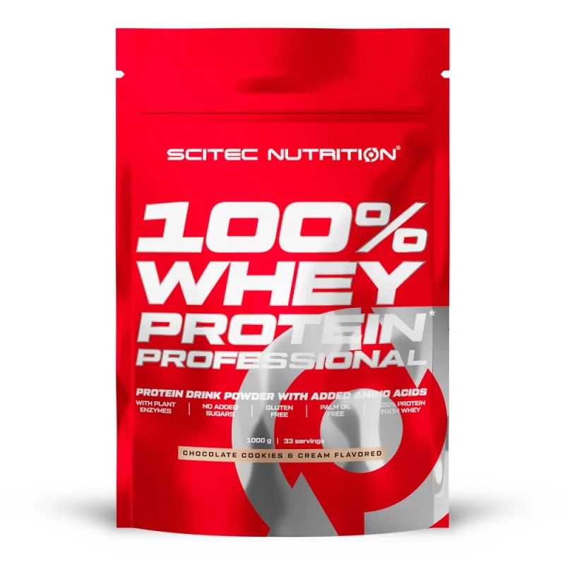 100% Whey Protein Professional 1000g - Scitec Nutrition 100% Whey Protein Professional 1000g - Scitec Nutrition