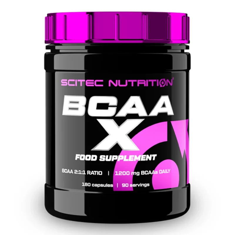 BCAA-X - 180 gélules - Scitec Nutrition BCAA-X - 180 gélules - Scitec Nutrition